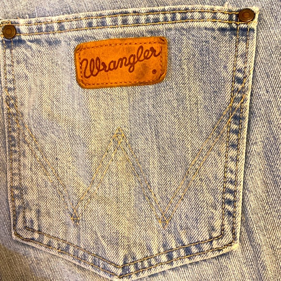 WRANGLER COWBOY 🤠 DENIM JEANS 👖 100% Cotton fabric - Picture 9 of 10